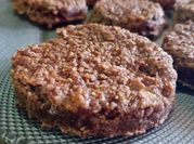 Una foto de galletas de avena sin harina