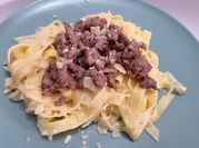 Una foto de salsa para pasta fresca