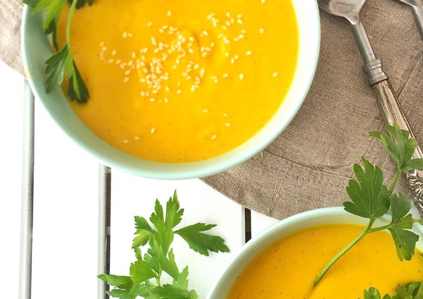 Crema de calabaza con Thermomix