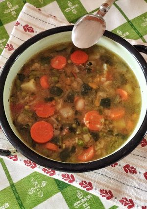 Foto di Minestrone, ricetta del riciclo 🌷