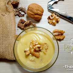 Una foto de Crema de romanescu y nueces