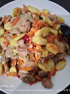 Foto resep Tumis Putren + Bakso dn Sosis