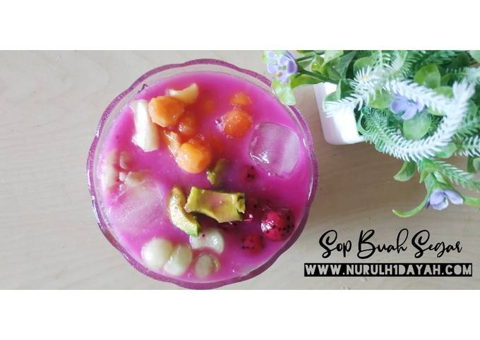 Resep Sop Buah Segar Oleh Nurul Hidayah Cookpad