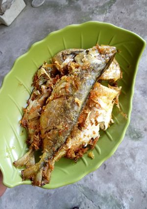 Foto resep Kembung goreng bumbu kuning