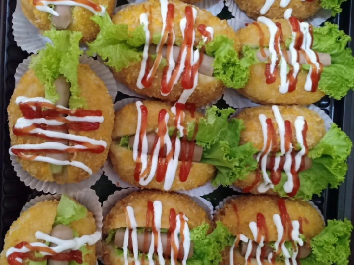 Cara Gampang Membuat Resep Donat sosis yang Enak Banget Anti Ribet, Uenak Banget