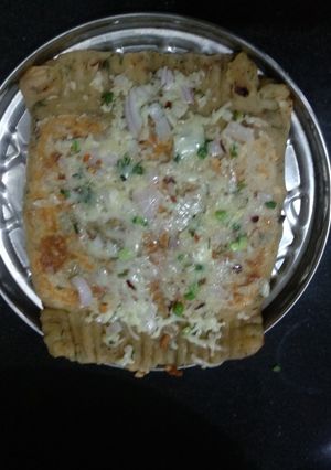 ચીઝ ચિલી પરાઠા રેસીપી મુખ્ય ફોટો