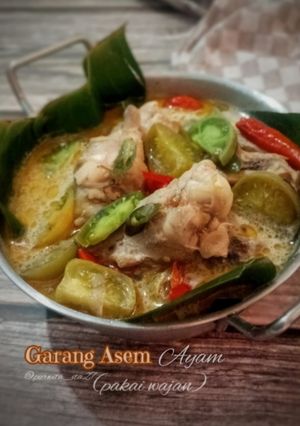Foto resep Garang Asem Ayam (pakai wajan)