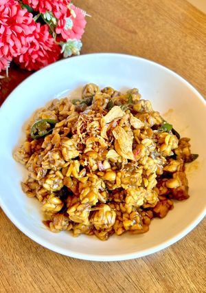 Foto resep Tumis Tempe Kecap Cabe Ijo