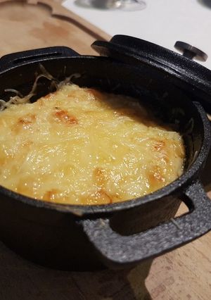 Une photo de Gratin d'oignons au comté