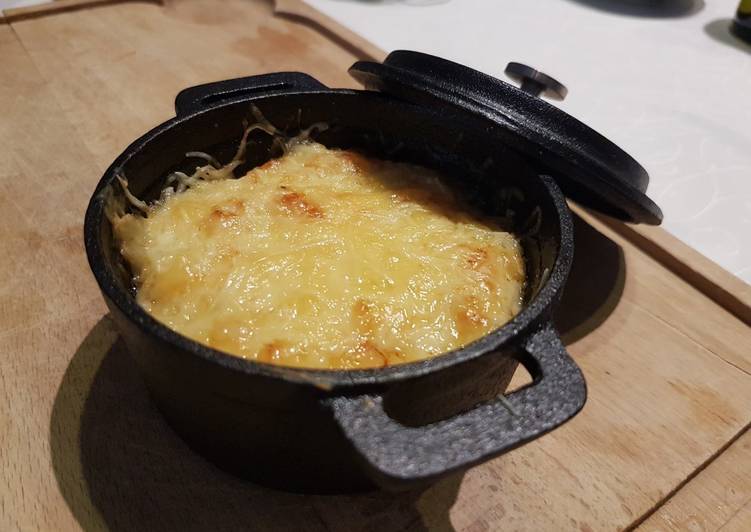 Gratin d'oignons au comté