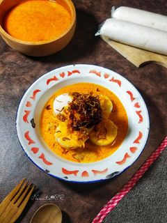 Foto resep Lontong Sayur Pepaya