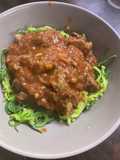 Fideos de zapallo italiano - receta grez