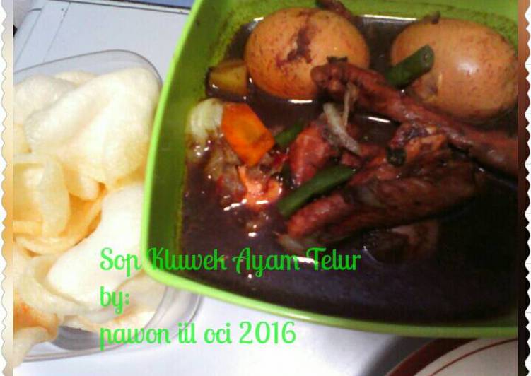 Resep Sop Kluwek Ayam Telur Anti Gagal