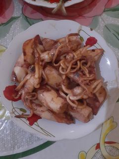 Foto resep Cumi goreng asam