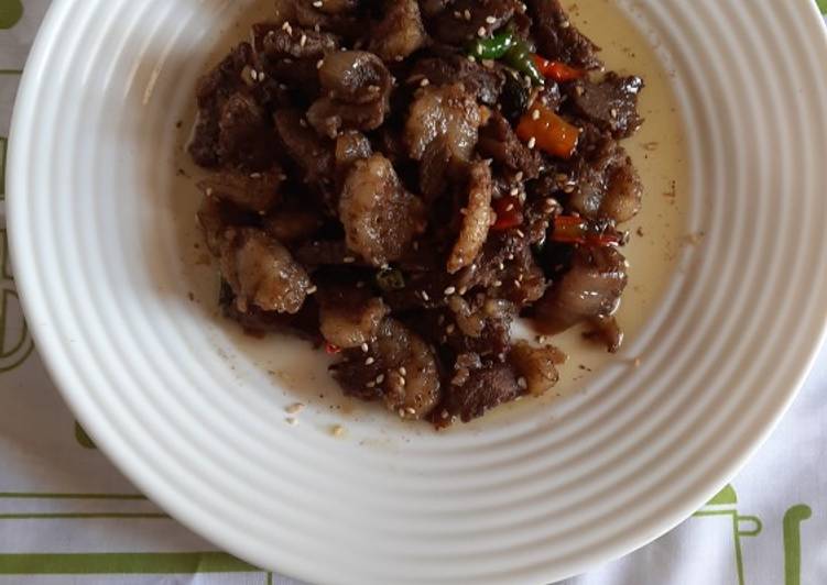 Langkah Mudah untuk Membuat Daging teriniku (teriyaki yakiniku😊), Bikin Ngiler