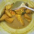 Tahu telur bumbu kuning