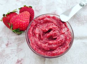 Foto di "Marmellata" di fragole ai semi di chia
