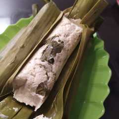 A picture of Pepes tahu kemangi.