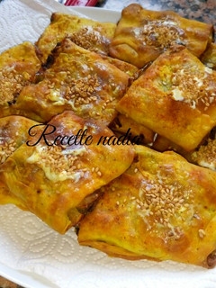صورة لوصفة مملحات بحشوة لذيذة