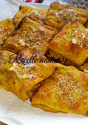 صورة لوصفة مملحات بحشوة لذيذة