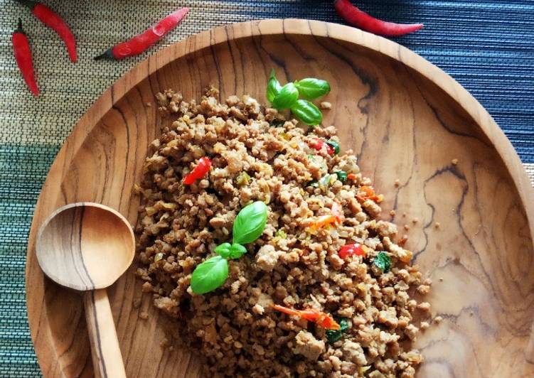 Resep Daging Giling Daun Kemangi, Menggugah Selera