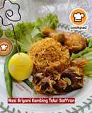 👩‍🍳Nasi Briyani Kambing Telur Saffron