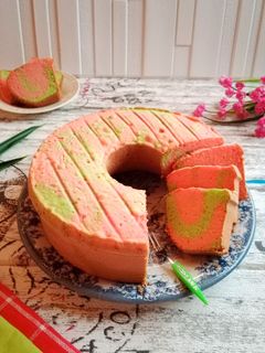 Foto resep Bolu Marmer 4 telur