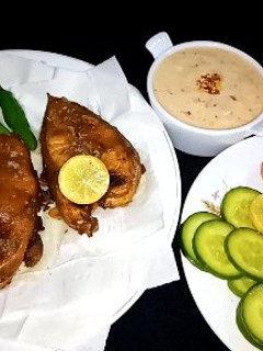 A picture of Japanese Fish Fry.