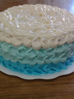 Una foto de Buttercream o crema de mantequilla