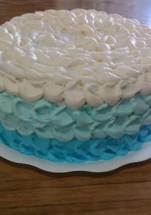 Una foto de Buttercream o crema de mantequilla