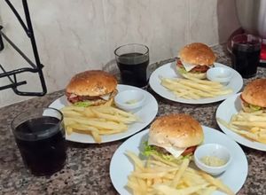 صورة لوصفة برغر منزلي