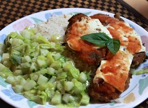 Una foto de Milanesa a la Napolitana
