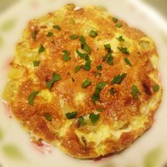 A picture of Frittata di patate e provola.