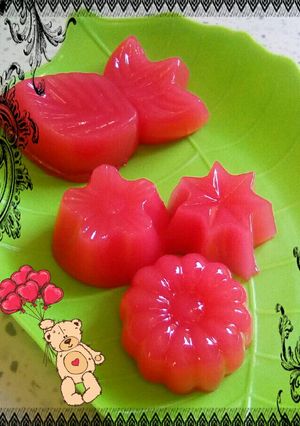 Foto resep Jelly pomEgranate