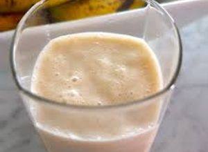 Una foto de Merengada de bananas