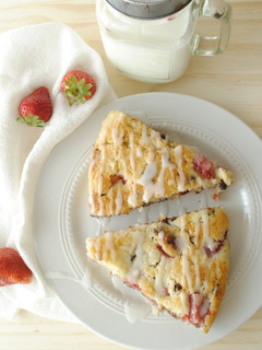 Foto de Scones de Morangos e Chocolate