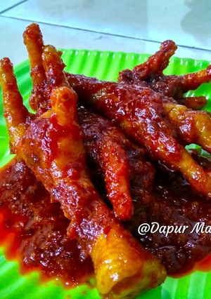 Foto resep Ceker Merah Pedas