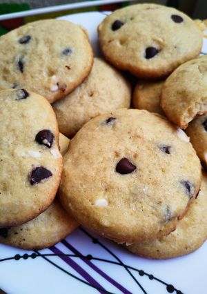 Una foto de Cookies con chips