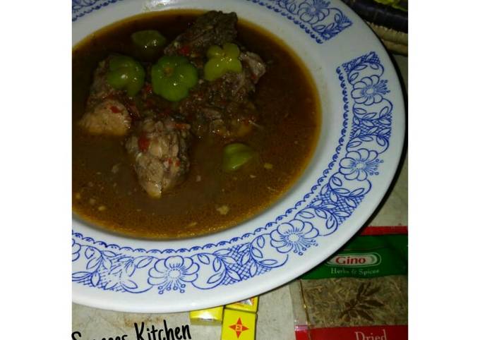 Recipe of Award-winning Chicken pepper soup