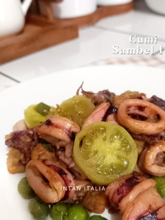 Foto resep Cumi Sambel ijo