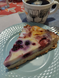 Una foto de Kuchen sureño de frutos rojos