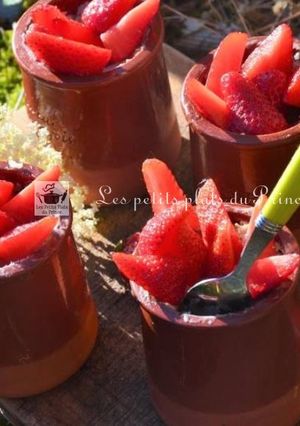 Une photo de Riz au lait à l'ancienne, aux fraises