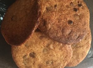 Una foto de Galletas de azúcar morena y chips de chocolate