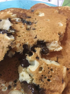 Una foto de Tortitas de jengibre y pepitas de chocolate