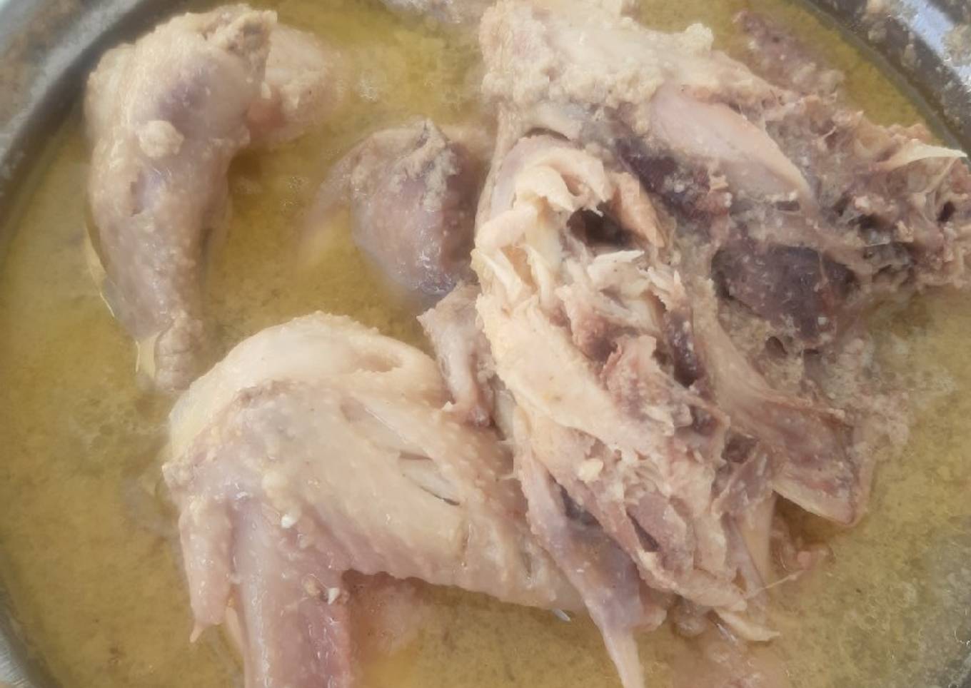 Ayam kalasan ungkep (goreng, bakar, panggang)