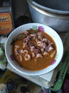Foto resep Tumis cumi asin kuah pedas