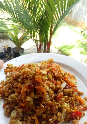 Foto resep Orak Arik Telur ± Sayur