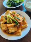 Đậu phụ sốt cà chua (món chay)