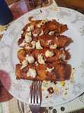 Enchiladas rojas de pollo🍗