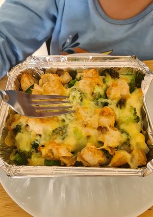 Foto resep Baked Potatoes with Broccoli and Cheese